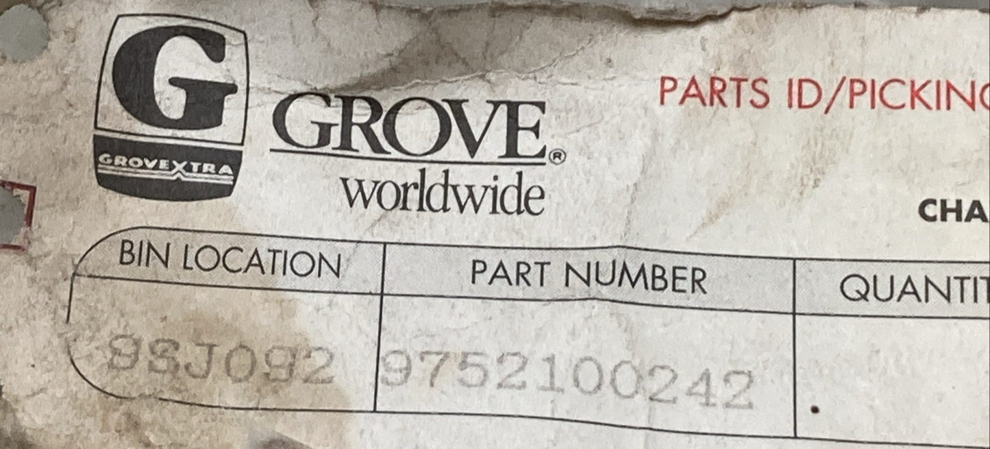 NEW GENUINE GROVE 9752100242 Seal Kit