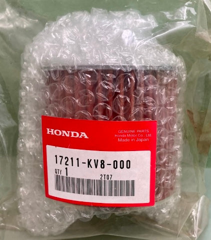 Honda 17211-KV8-000  Element, Air, Cleaner New Genuine