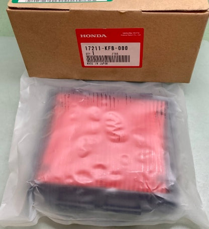 Honda 17211-KFB-000 Element, Air, Cleaner New Genuine