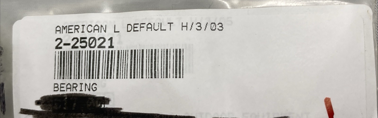 NEW GENUINE AMERICAN LANDMASTER 2-25021 Bearing, Wheel Bearing