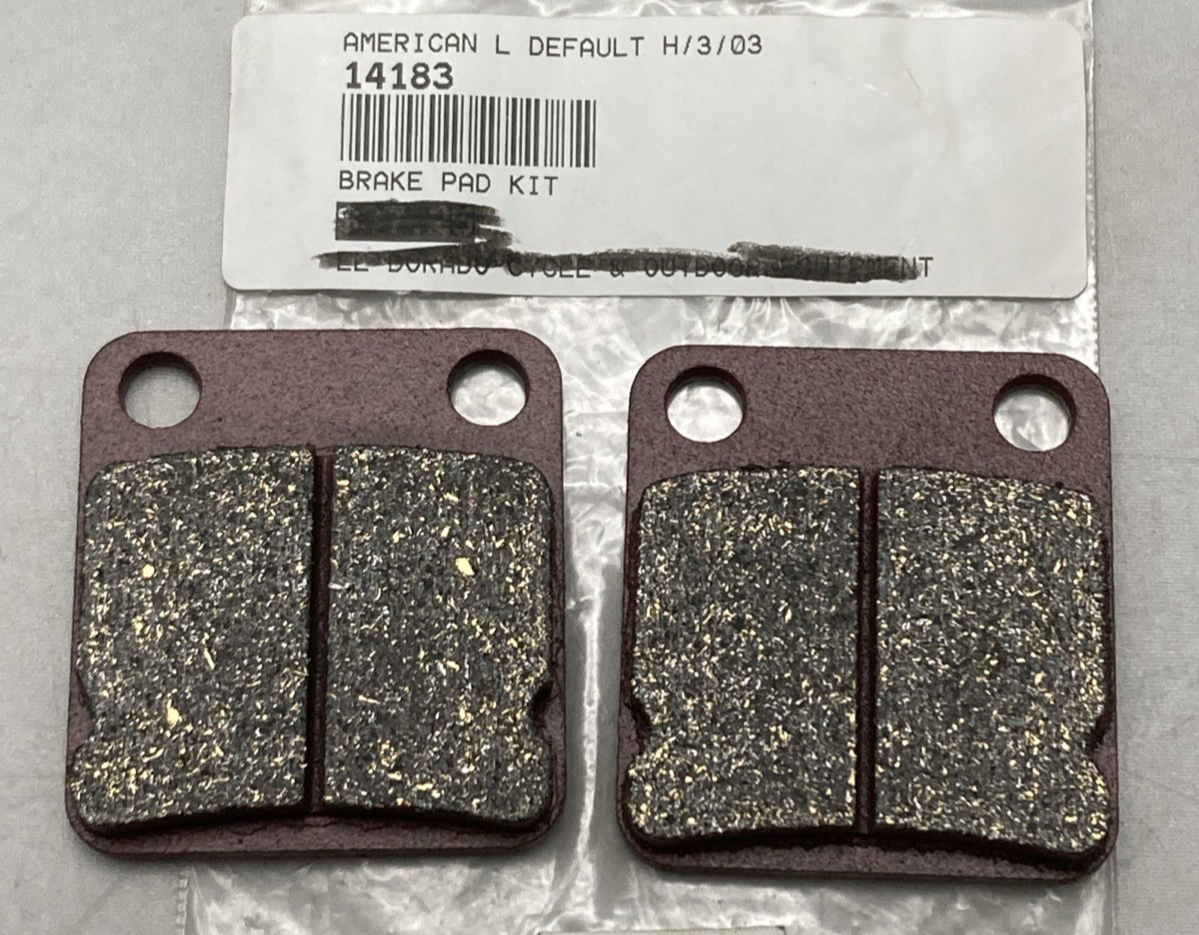 NEW GENUINE AMERICAN LANDMASTER 14183 Rear Brake Pad Kit