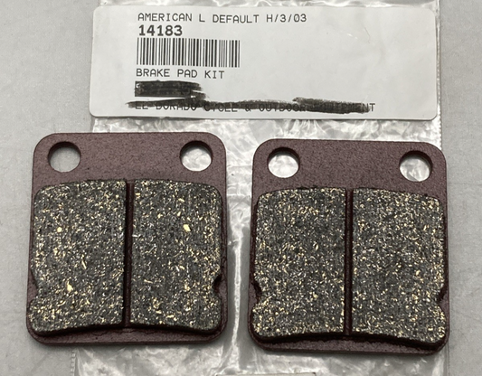 NEW GENUINE AMERICAN LANDMASTER 14183 Rear Brake Pad Kit