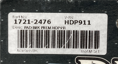 NEW GENUINE DRAG SPECIALTIES 1721-2476 PREMIUM BRAKE PADS