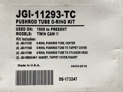 NEW GENUINE JAMES GASKETS JGI-11293-TC Tappet Cover Gaskets and O-Ring Kit
