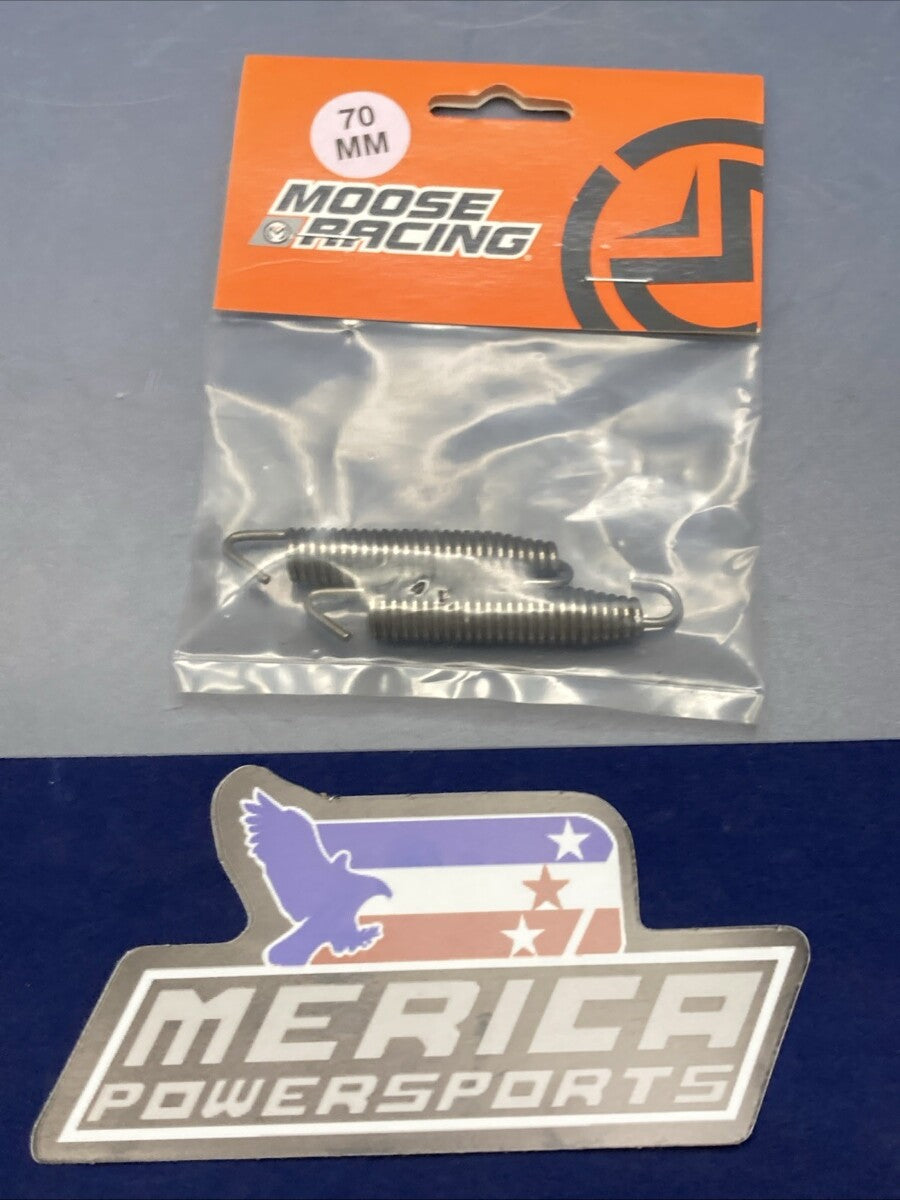 NEW GENUINE MOOSE M7716 EXHAUST SPRINGS 70MM