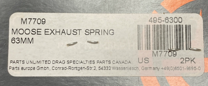 NEW GENUINE MOOSE 495-6300 M7709 EXHAUST SPRINGS