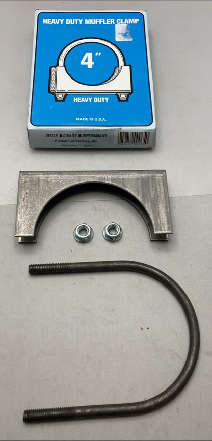 NEW GENUINE NICKSON INDUSTRIES 65 EXHAUST CLAMP 4" HD