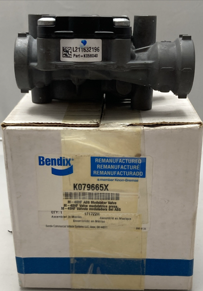 REMANUFACTURED GENUINE BENDIX K079665X ABS Modulator Valve Assembly