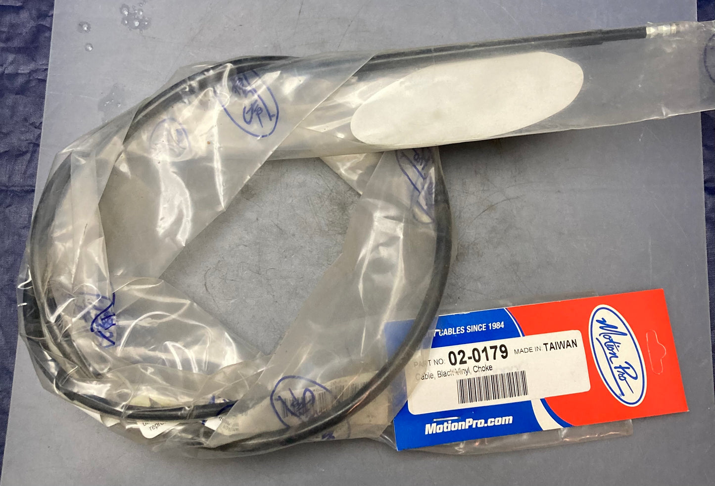 New Genuine Motion Pro 02-0179 Black Choke Cable