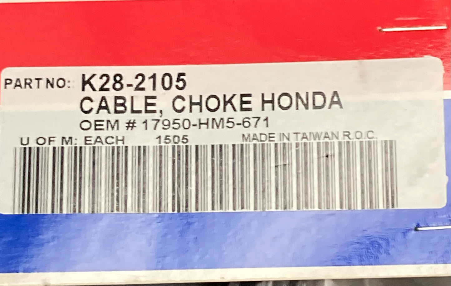 New Genuine Motion Pro K28-2105 Choke Cable