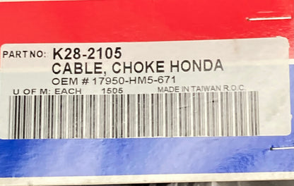 New Genuine Motion Pro K28-2105 Choke Cable