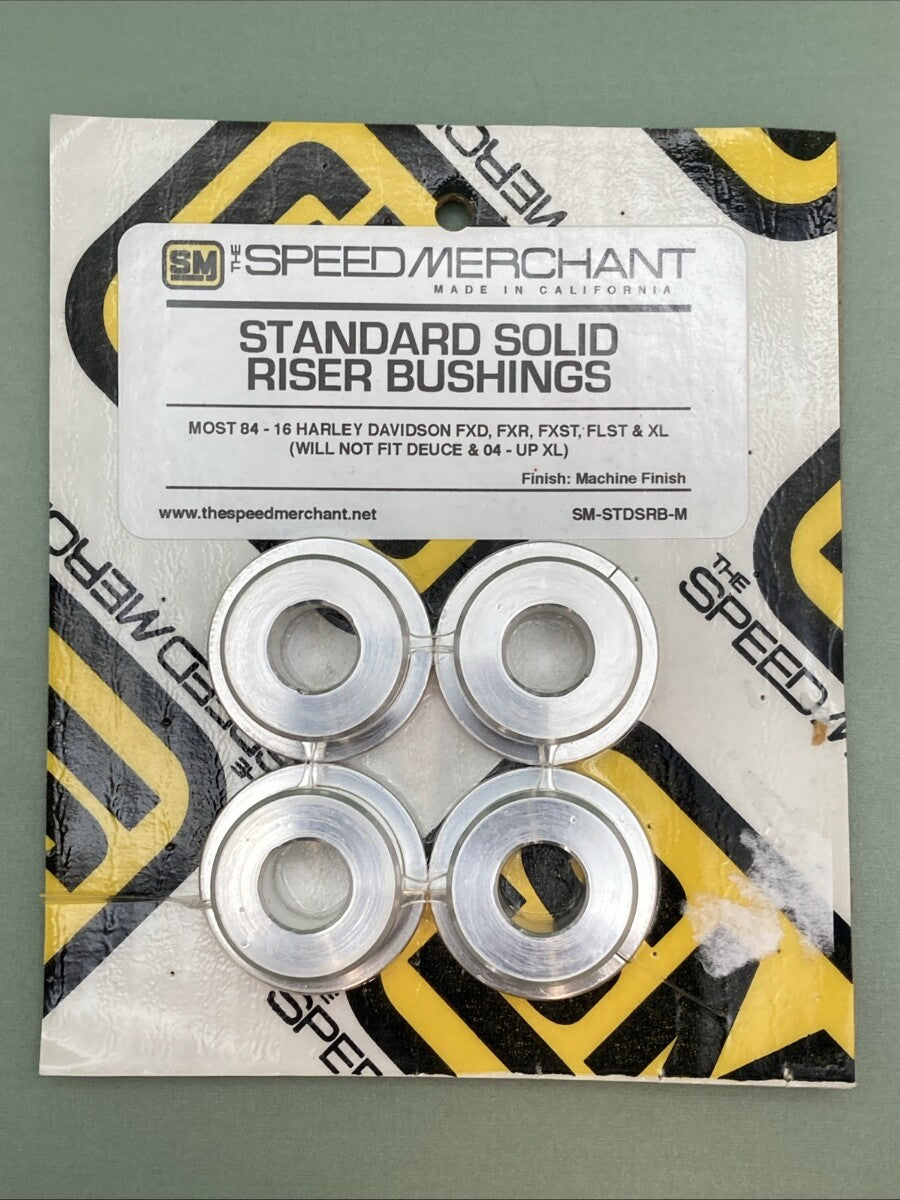 NEW GENUINE SPEED MERCHANT 0604-0067 BUSHINGS RISER SOLID NATRL