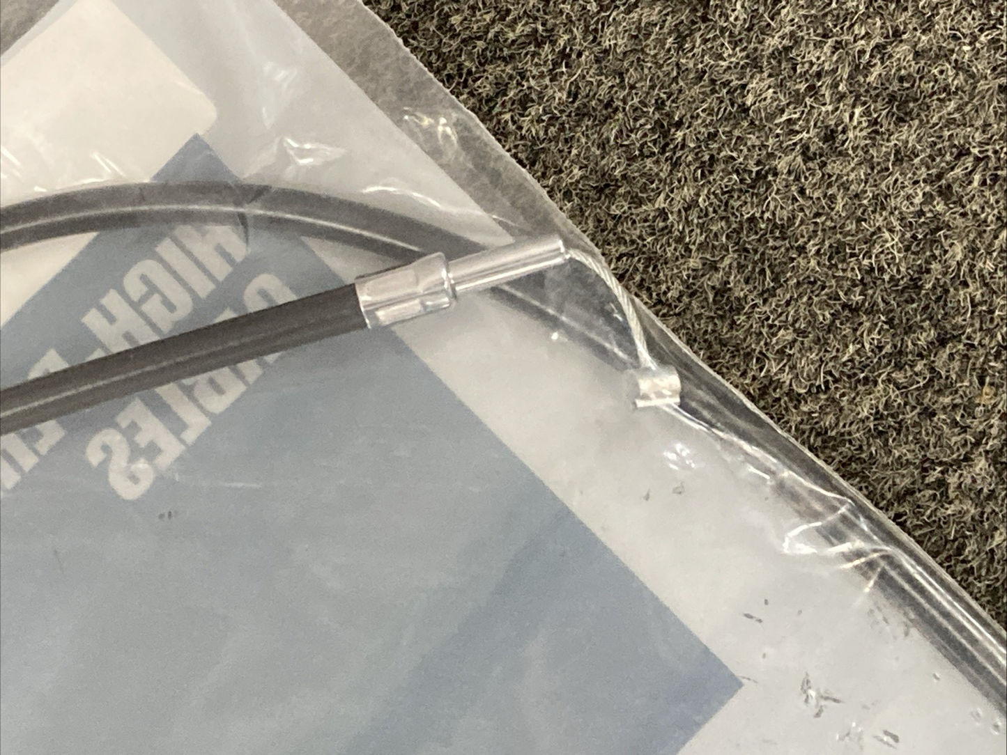 NEW GENUINE DRAG 0650-0340 VINYL THROT CABLE 43"