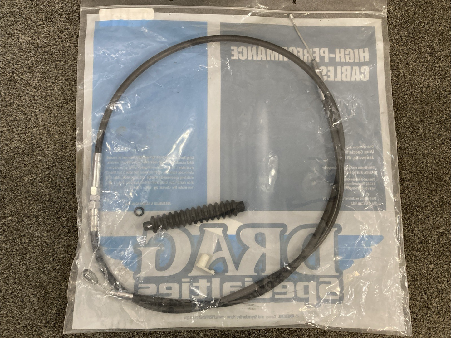 NEW GENUINE DRAG 0652-1436 VINYL HE CLUTCH CABLE 38667-08A+2