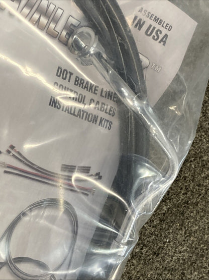 NEW GENUINE MAGNUM 1741-5892 SS BLK/BLK '19 TRIKE ABS MID/UPPER, 180, 10mm