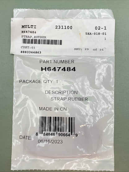NEW GENUINE ARCTIC H647484 STRAP, RUBBER