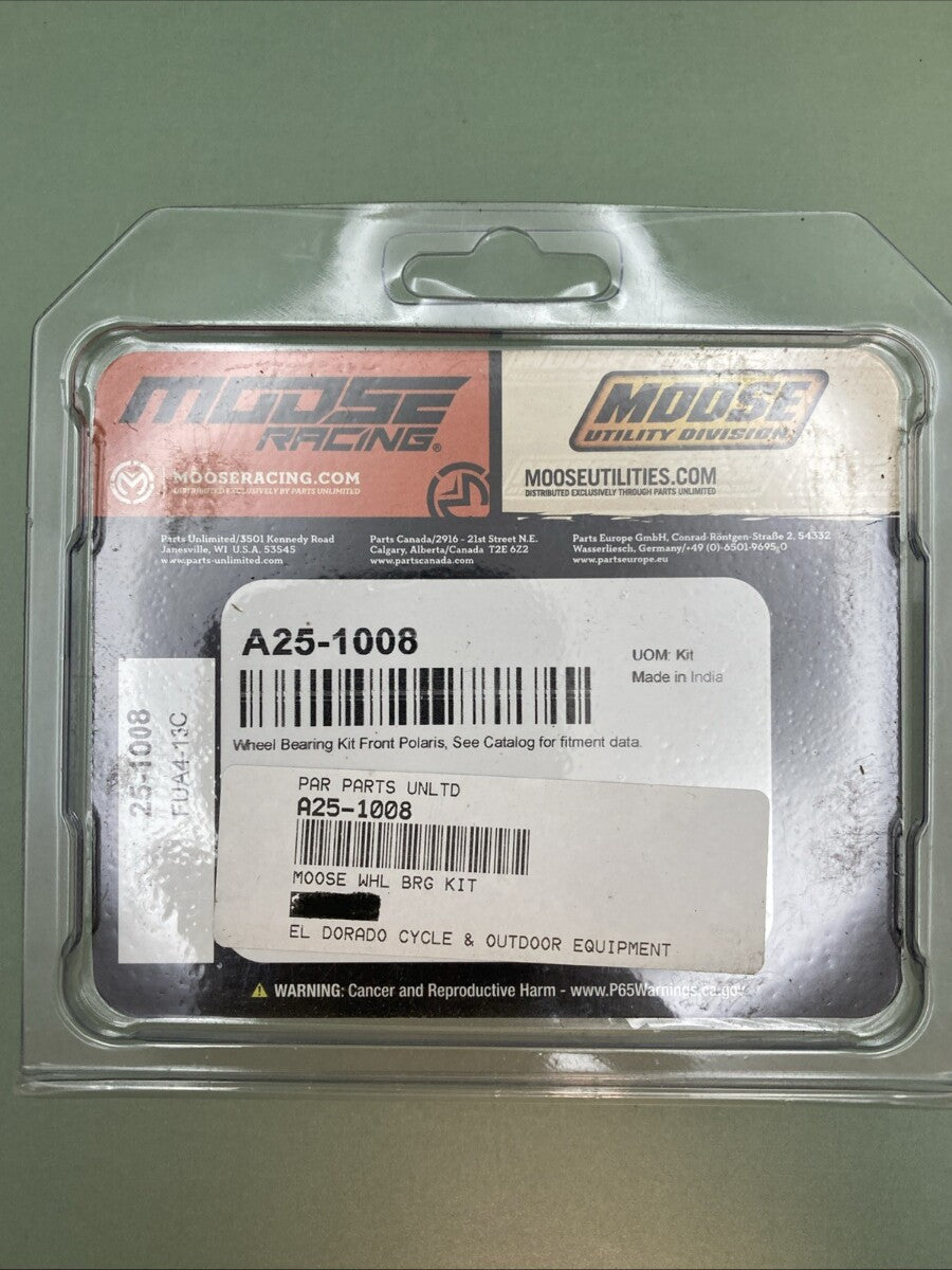 NEW GENUINE MOOSE A25-1008 Wheel Bearing Kit