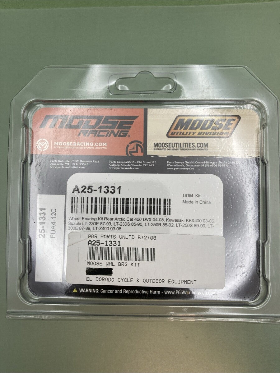 NEW GENUINE MOOSE A25-1331 WHEEL BEARING KIT