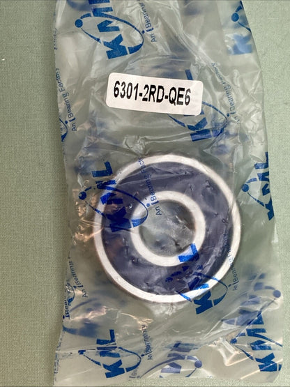 NEW GENUINE ALL BALLS 6301-2RS BEARING