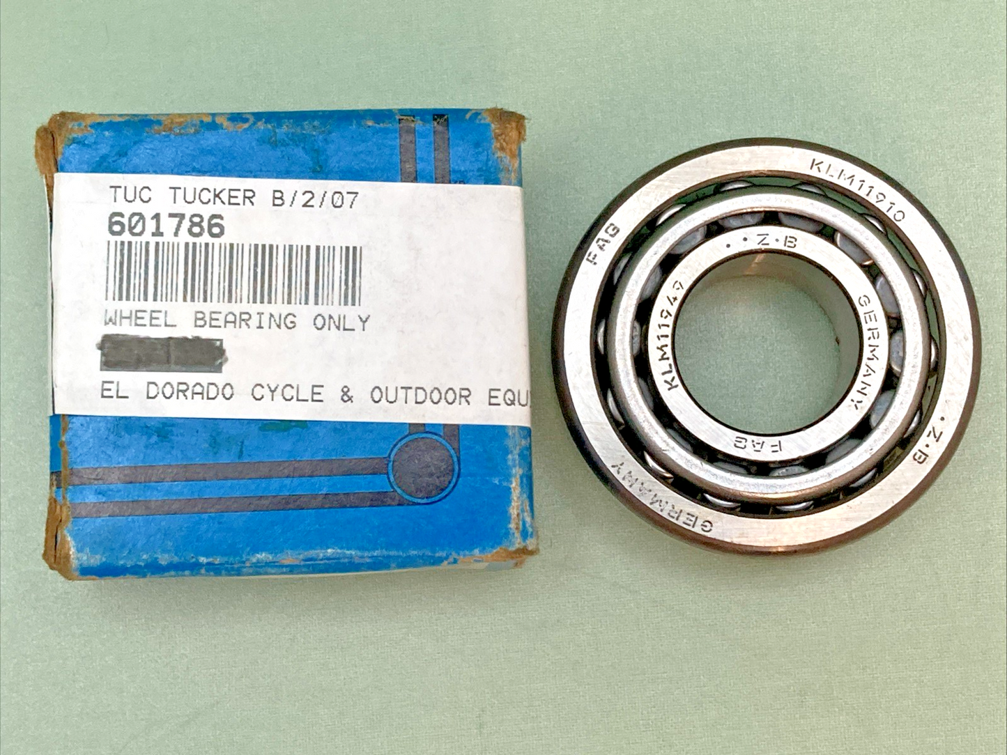 NEW REPLACES HARLEY DAVIDSON 601786 WHEEL BEARING ONLY