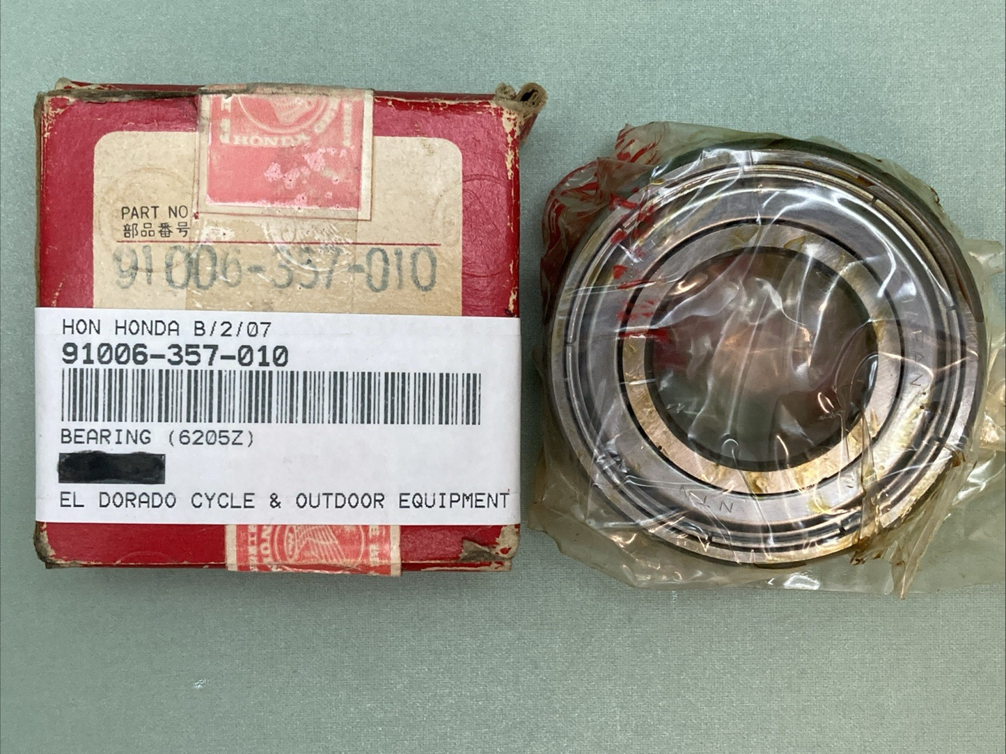 NEW GENUINE HONDA 91006-357-010 BEARING