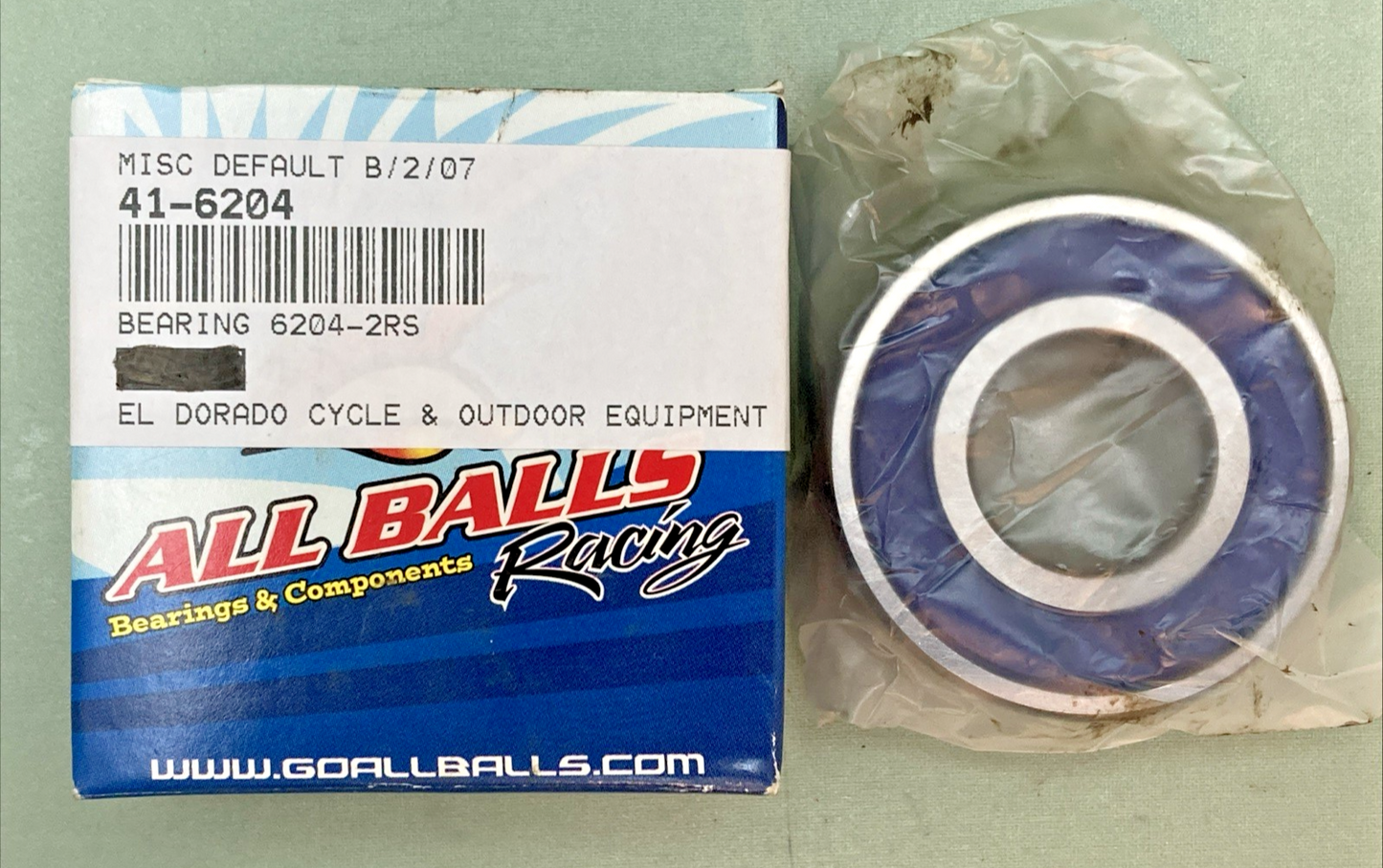 NEW GENUINE ALL BALLS 41-6204 BEARING