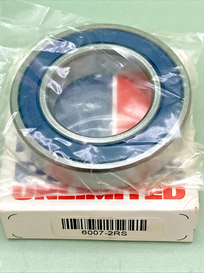 NEW GENUINE PARTS UNLIMITED 6007-2RS BEARING 35X62X14