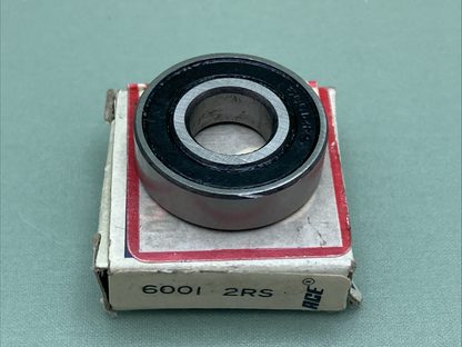 NEW GENUINE ACE 6001-2RS SEALED BEARING