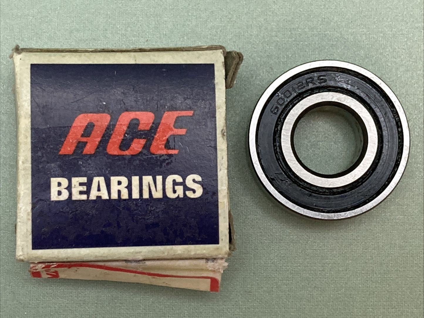 NEW GENUINE ACE 6001-2RS SEALED BEARING