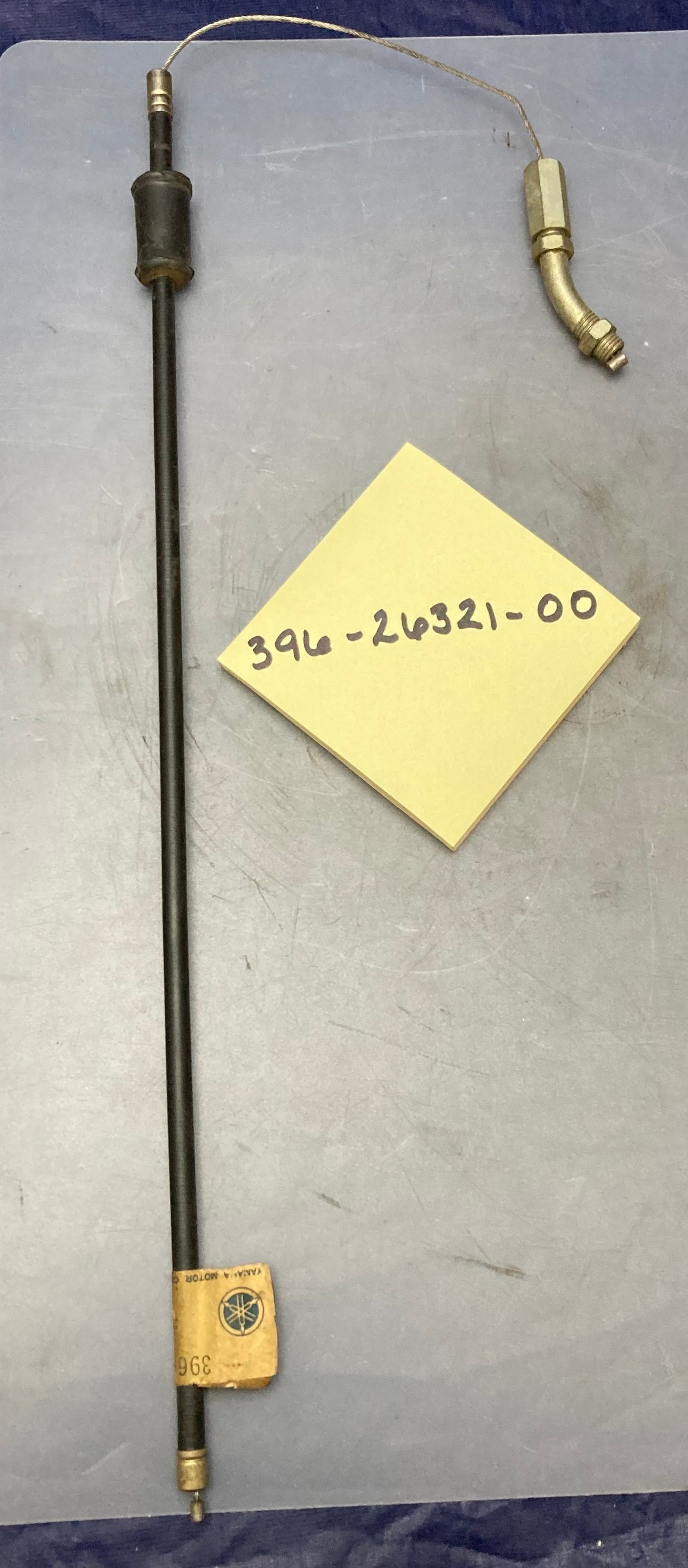 New Genuine Yamaha 396-26321-00 Oil Pump Cable