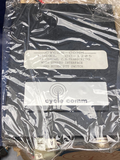 New Genuine Cycle-Comm CC-1205 C.B Transceiver