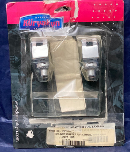 New Genuine Kuryakyn 8814 Splined Peg Adapters
