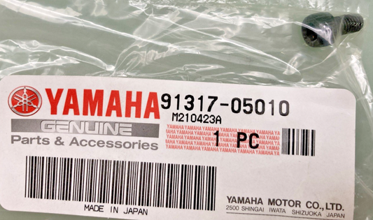 QTY 2 NEW GENUINE YAMAHA 91317-05010 FUEL TANK BOLT