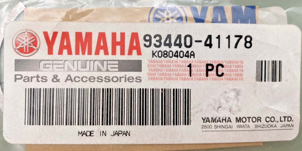NEW GENUINE YAMAHA 93440-41178 CAMSHAFT CHAIN CIRCLIP