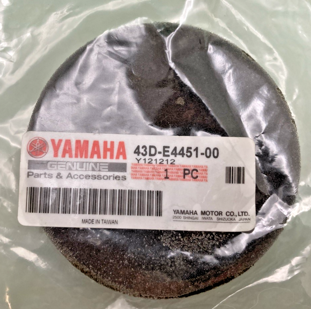 NEW GENUINE YAMAHA 43D-E4451-00 AIR FILTER