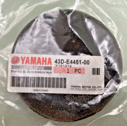 NEW GENUINE YAMAHA 43D-E4451-00 AIR FILTER