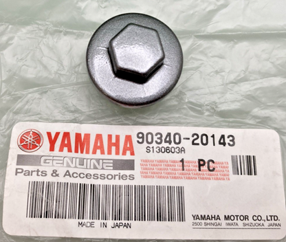 NEW GENUINE YAMAHA 90340-20143 PLUG STRAIGHT SCREW
