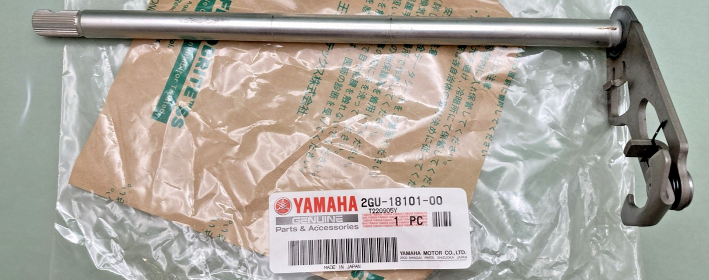 NEW GENUINE YAMAHA 2GU-18101-00 SHIFT SHAFT
