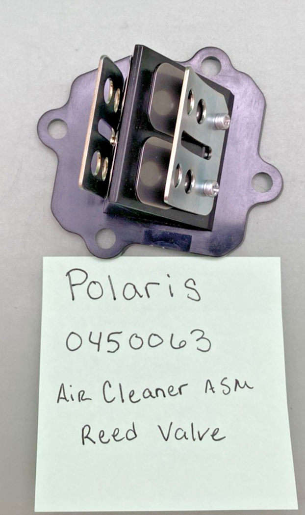NEW REPLACES POLARIS 0450063 AIR CLEANER ASM, REED VALVE