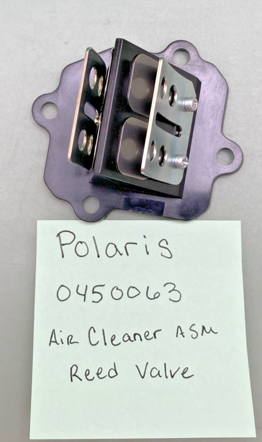 NEW REPLACES POLARIS 0450063 AIR CLEANER ASM, REED VALVE