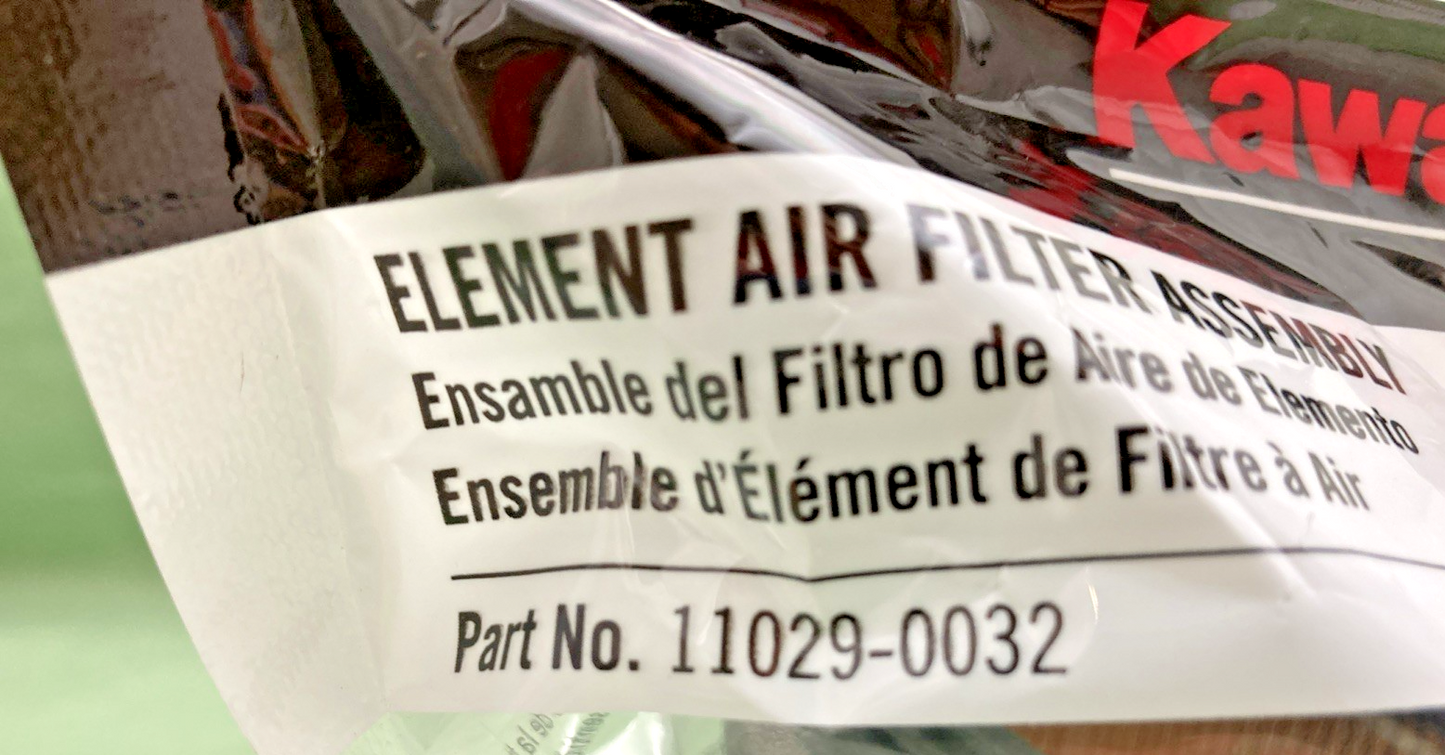 NEW GENUINE KAWASAKI 11029-0032 AIR FILTER ELEMENT ASSEMBLY