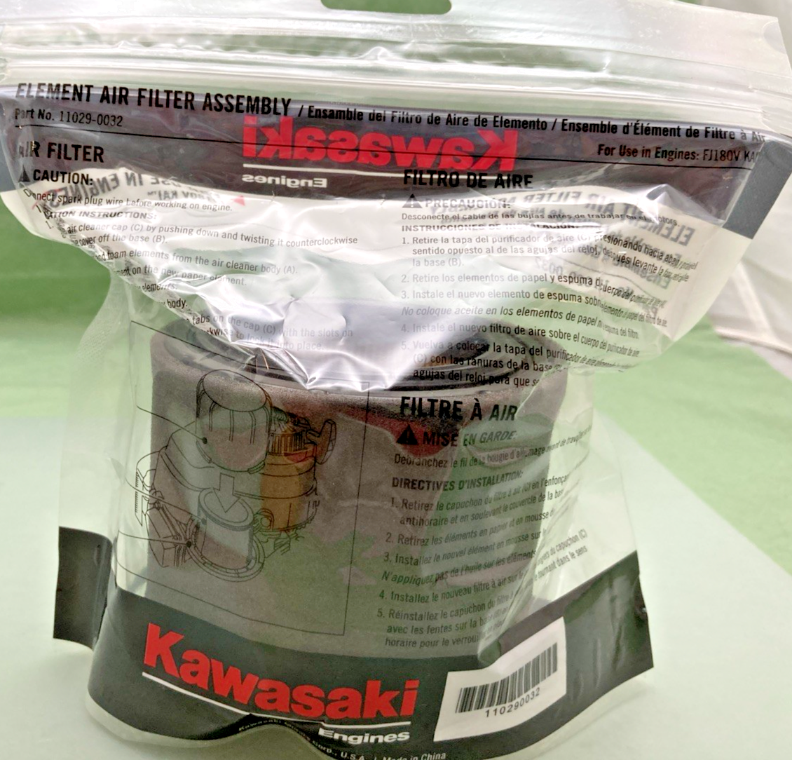 NEW GENUINE KAWASAKI 11029-0032 AIR FILTER ELEMENT ASSEMBLY