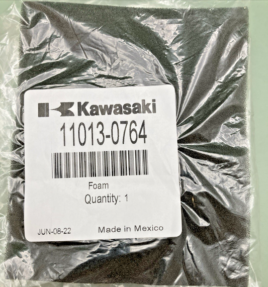 NEW GENUINE KAWASAKI 11013-0764 ELEMENT-AIR FILTER FOAM