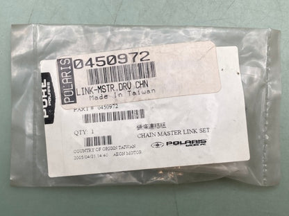 Polaris 0450972 LINK MASTER DRIVE CHAIN New Genuine