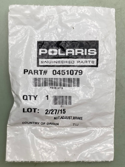 Polaris 0451079 NUT ADJUST BRAKE New Genuine