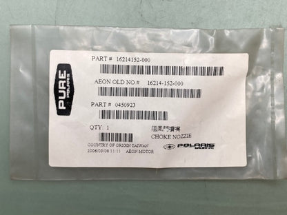 Polaris 0450923 Nozzle Choke New Genuine