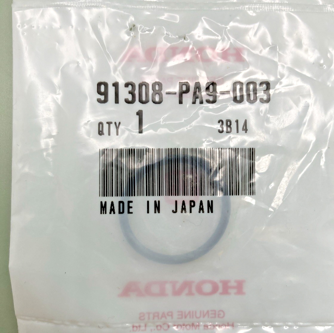 QTY 2 NEW GENUINE HONDA 91308-PA9-003 O RING