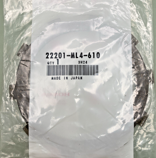 NEW GENUINE HONDA 22201-ML4-610 CLUTCH FRICTION DISK