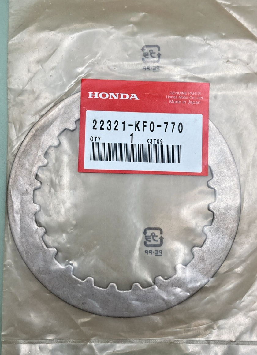 NEW GENUINE HONDA 22321-KF0-770 CLUTCH PLATE