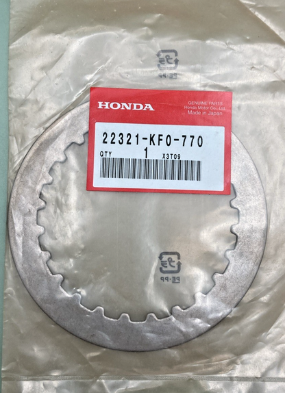 NEW GENUINE HONDA 22321-KF0-770 CLUTCH PLATE